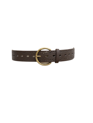 Vintage Eyelet Boho Antique Buckle Belt
