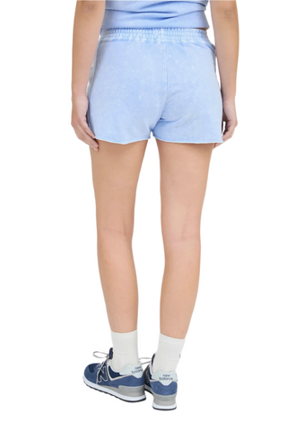 Water's Edge Washed Blue Shorts