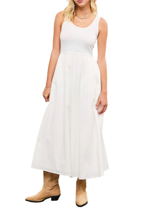 Whisper White Midi Dress