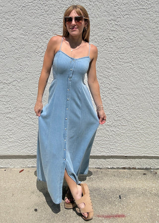 Maxi Dresses Pink & Navy Boutique Maxi Dresses Pink & Navy Boutique