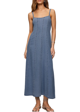 a woman wearing Z Supply Leonora Dress