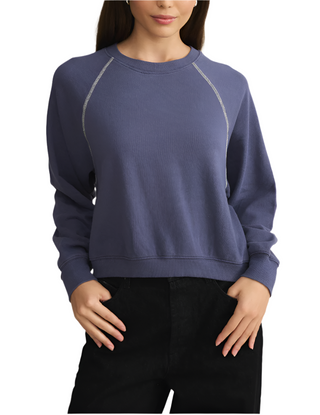 Z Supply Reset Sweatshirt Worn Blue