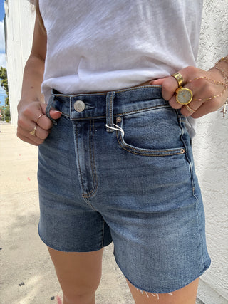 Z Supply - Jonah Mid Rise Relaxed Shorts - Lisbon