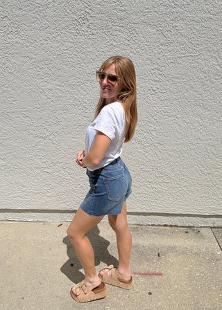 Z Supply - Jonah Mid Rise Relaxed Shorts - Lisbon