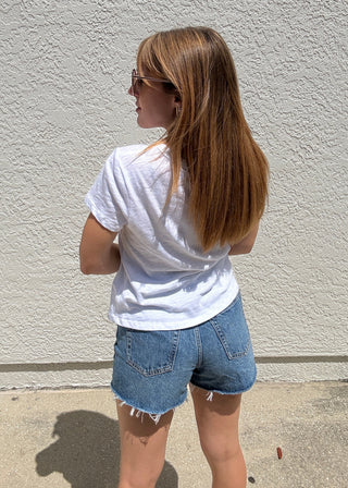 Z Supply Junie Slub Tee - White