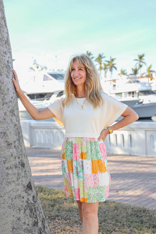 Flower Patch Mini Dress