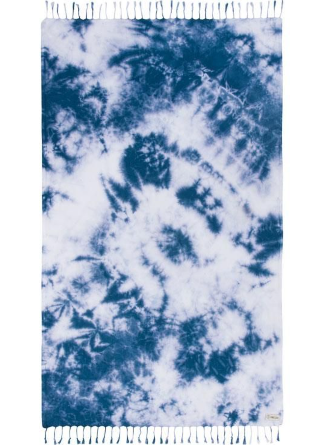 Navy Acid Wash Sand Cloud Towel