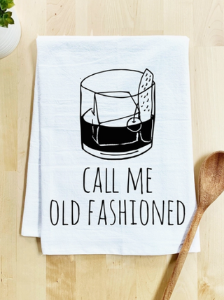 Call Me Old Fashion Kitchen Towel