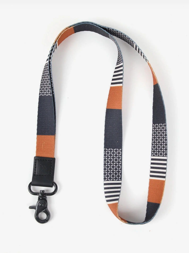 Sanders Neck Lanyard  Take on the world in style with our Neck Lanyard–the perfect sidekick to carry your keys, Thread® essentials, and more. Keep track of your stuff and express yourself with our convenient and cool lanyards.