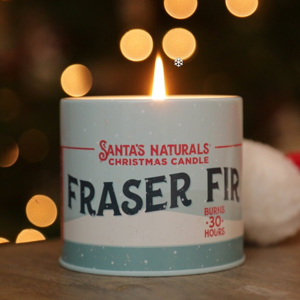 Santa's Naturals Fraser Fir Candle