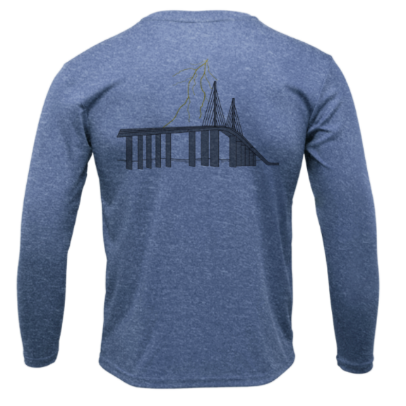 UPF Long Sleeve Dry Fit - Skyway Blue