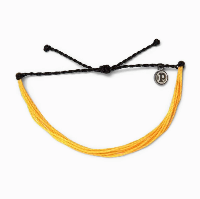 Pura Vida Charity Bracelet for Suicide Prevention and Awareness Nearly 800,000 people die by suicide in the world each year, which is roughly one death every 40 seconds.The mission of Suicide Awareness Education (SAVE) is to prevent suicide through public awareness and education, reduce stigma and serve as a resource to those touched by suicide. Helps us raise awareness with the purchase of this bracelet, and for each one sold, we’ll donate 5% of the purchase price to SAVE. 